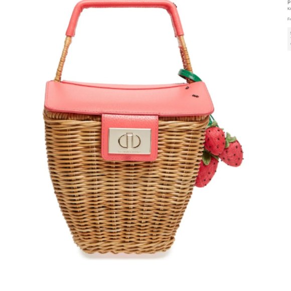 kate spade picnic perfect 3D wicker picnic basket - Picture 7 of 11